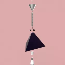 Pyramid Lamp 3D model