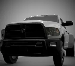 Ram 3500 Low-poly  3D model