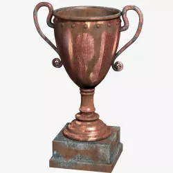 Rusty Trophy  3D model