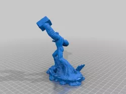 Sandman Sculpture Statue 3D Scan Free 3D print model
