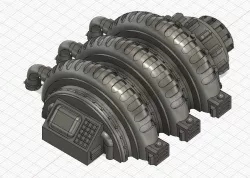 Sci-fi Electrogeneration Free 3D print model