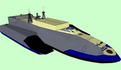 SEF Aquarius - fregate Zodiac class Free 3D print model