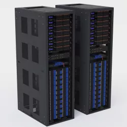 Server rack 3D model