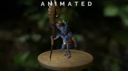 Shaman Goblin Low-poly  3D model