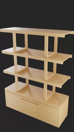 shelf 3D model