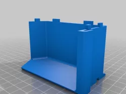 Side Stackable Component Bins Free 3D print model