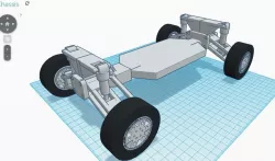 Simple Chassis Model Free 3D print model