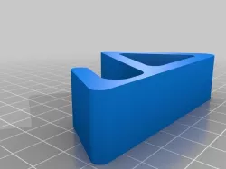 Simple iPad Stand Free 3D print model