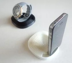 smart stand   -groove- Free 3D print model