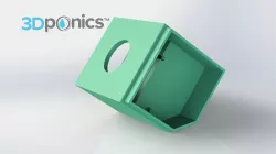 Snap Module - 3Dponics Snap and Grow Garden Free 3D print model