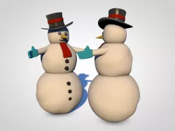 Snowman 3D model