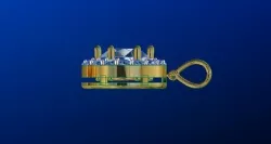 solitaire necklace Free 3D print model