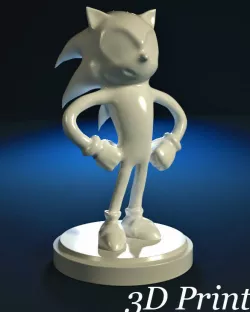 Sonic-X for 3d printing Free 3D print model