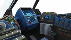 Space fighter Cockpit - Starfighter Hades MK2 Low-poly  3D model
