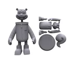 SpongeboSquarepants Sandy cheeks Free 3D print model