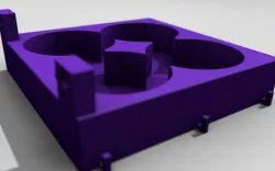 Spray Can Holder for 2 can-4 can-6can - Ready for 3D Printing Free 3D print model