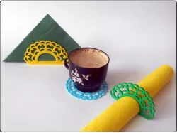Stand Lace Free 3D print model