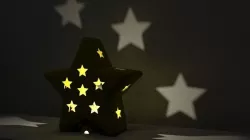 Star Lamp Free 3D print model