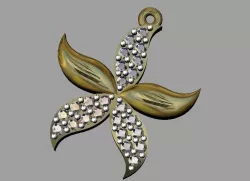 Starfish pendant Free 3D print model
