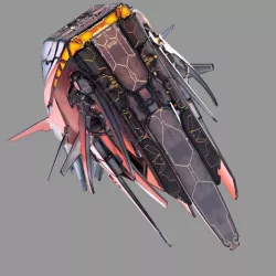 Starship 3D model