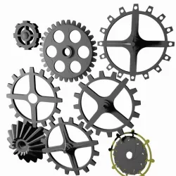 Steampunk Cog Collection Print  Ready Free 3D print model