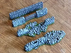 Stone wall Free 3D print model