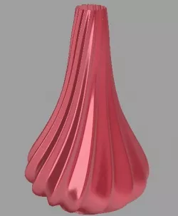 Streamline shape vase Free 3D print model