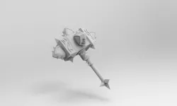 Sulfuras Hand of Ragnaros Free 3D print model