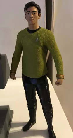 Sulu star trek 3d print part3 Free 3D print model
