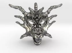 Sunlight Dragon Pendant Free 3D print model