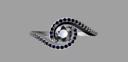 tenis ring Free 3D print model