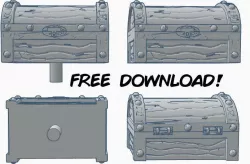 Terra-Play Adventure Tiles - Free Chest Accessory Free 3D print model
