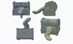 Terra-Play Adventure Tiles Miniatures - Mimic Free 3D print model