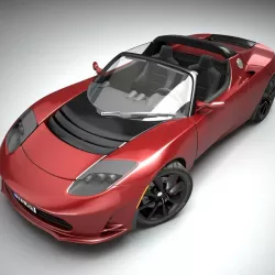 Tesla Roadster 3D model
