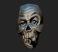 The bead of skull Free 3D print model