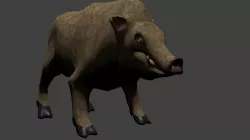THE BOAR 3D model
