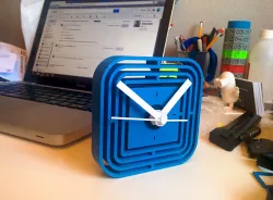 The Impossible Labyrinth Clock Free 3D print model