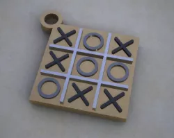 Tic-Tac-Toe Free 3D print model
