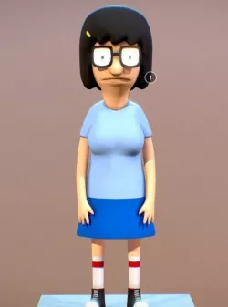 Tina Bulcher- Free 3D model available for print Free 3D print model