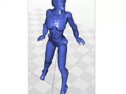 Tina Stark aka Iron Girl - Bimbo Series Model 1 Free 3D print model