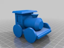 Toy Train Free 3D print model