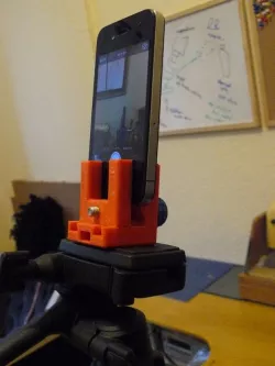 Tripod Phone Clamp v1 Free 3D print model