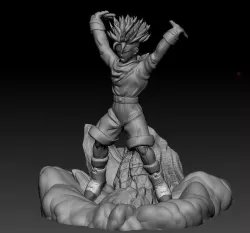 Trunks GT  Free 3D print model
