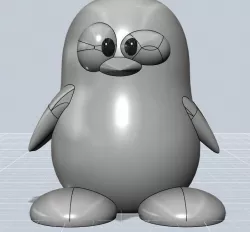 Tux - Linux Penguin Free 3D print model