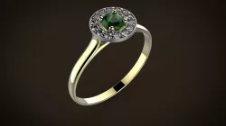 Twisted World Ring Free 3D print model