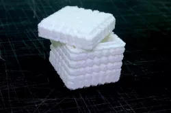 Unique Decorated Boxes openscad Free 3D print model