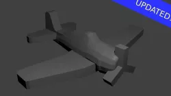 US F6F Hellcat Fighter Aircraft Free 3D print model