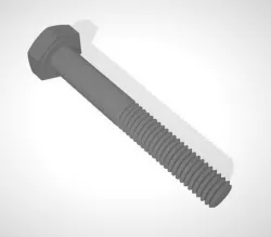 vis hexa Free 3D print model