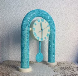 Voronoi Pendulum Clock Free 3D print model