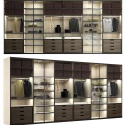 Wardrobe Fitted POLIFORM 3D model